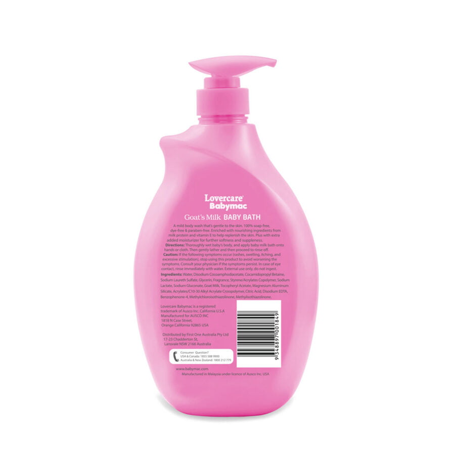 1000ml Babymac Baby Bath BACK 1