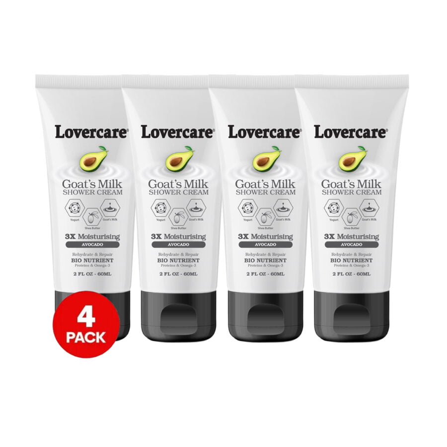 lovercare-shower-cream-pack-of-4-x-60ml-avocado-1