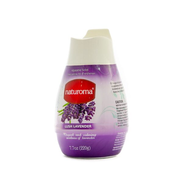 Naturoma Solid Gel Air Freshener   12 X 220g Lush Lavender - Image 2