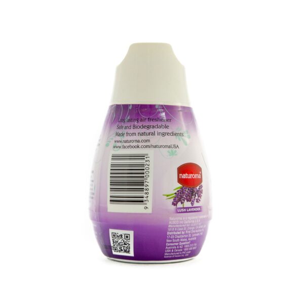 Naturoma Solid Gel Air Freshener   12 X 220g Lush Lavender - Image 3