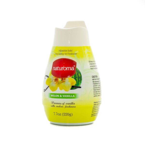 Naturoma Solid Gel Air Freshener   12 X 220g Melon & Vanilla - Image 2