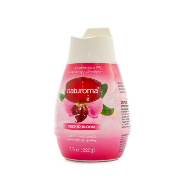 Naturoma Solid Gel Air Freshener  12 X 220g Orchid Bloom - Image 3