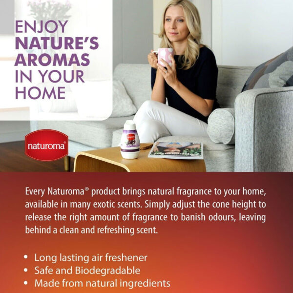 Naturoma Solid Gel Air Freshener   12 X 220g Oriental Sunset - Image 5