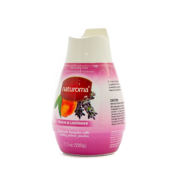 Naturoma Solid Gel Air Freshener   12 X 220g Peach & Lavender - Image 2