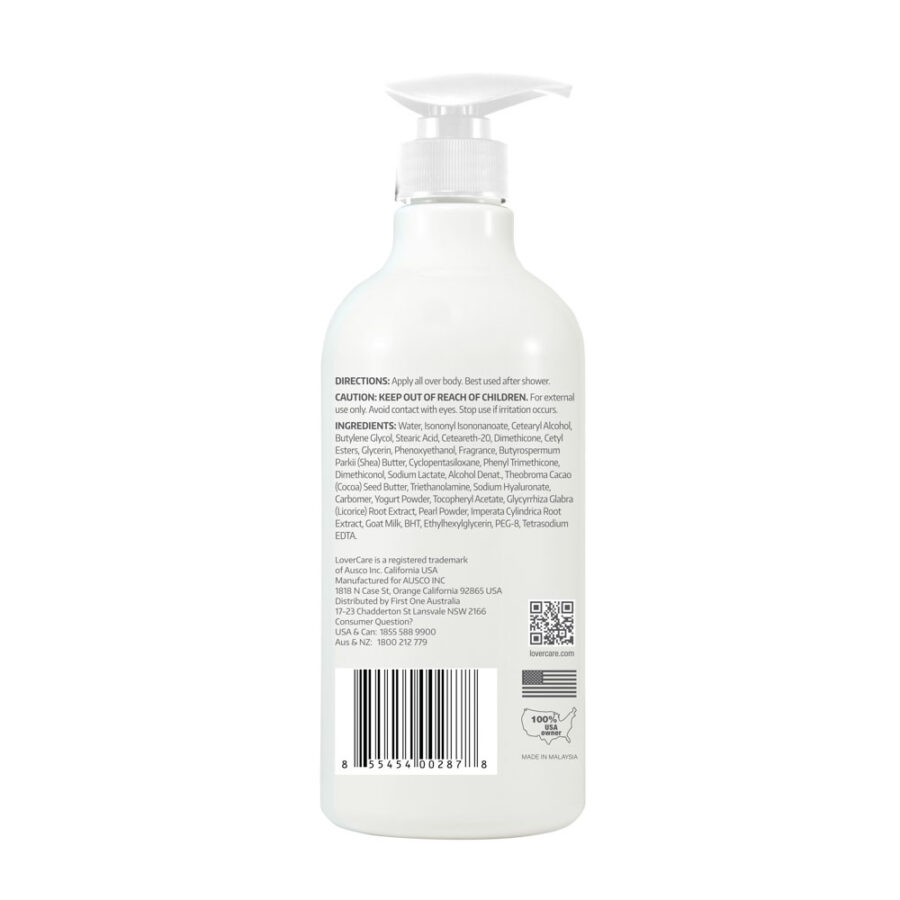 LoverCare Goat's Milk Body Lotion 6X 800ml Pearl - Image 4