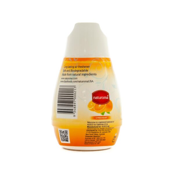 Naturoma Air Freshener Solid Gel 12 X 220g Citrus Blast - Image 3