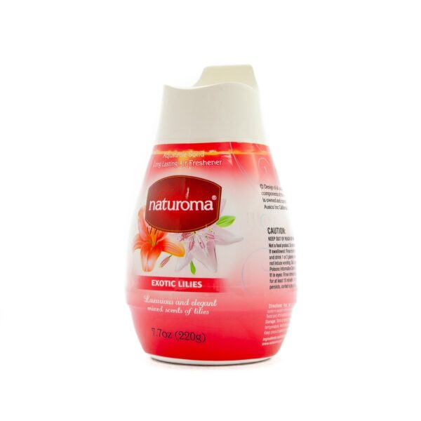 Naturoma Solid Gel Air Freshener   12 X 220g Exotic Lilies - Image 2