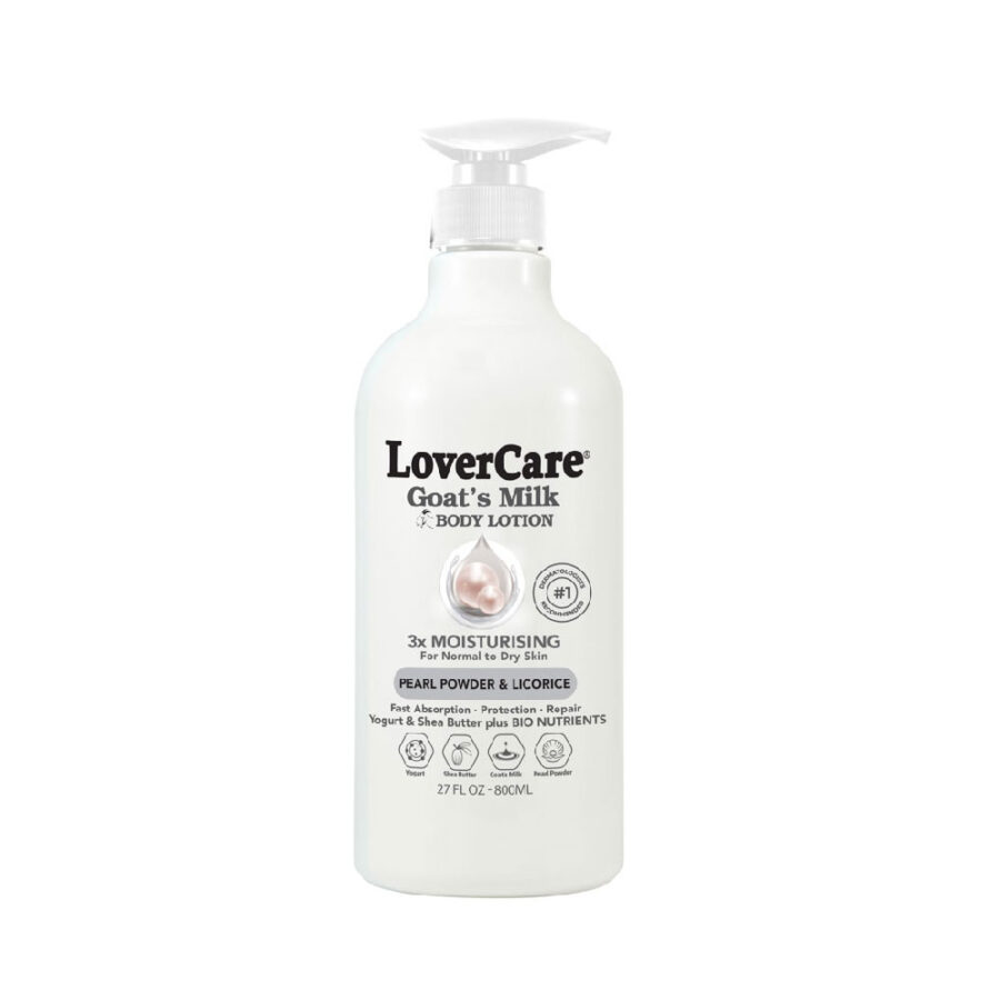 LoverCare Goat's Milk Body Lotion 6X 800ml Pearl