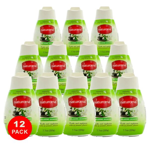 Naturoma Solid Gel Air Freshener  12 X 220g Relaxing Jasmine - Image 4