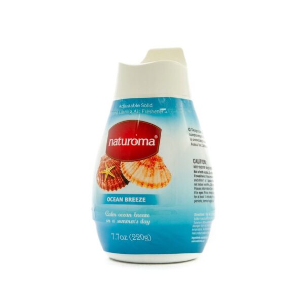 Pack of 12 -Naturoma Air Freshener Solid Gel 12x 220g -Ocean Breeze - Image 2