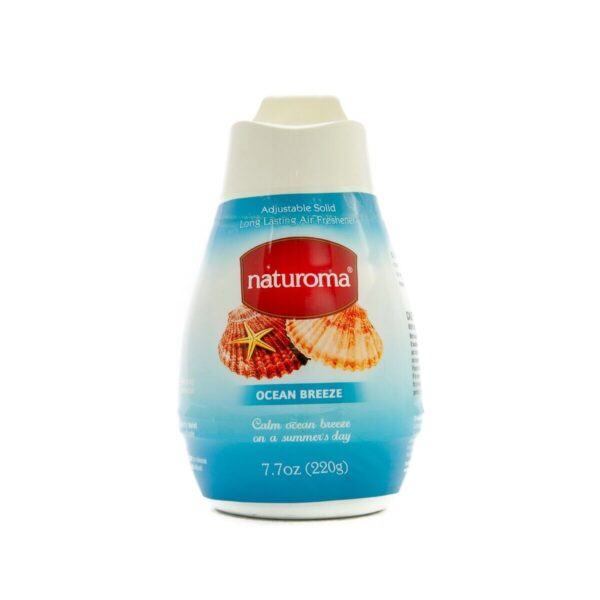 Pack of 12 -Naturoma Air Freshener Solid Gel 12x 220g -Ocean Breeze