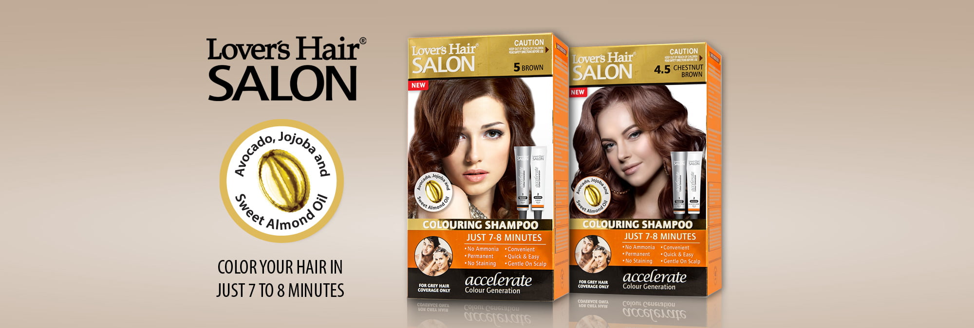 Lover’s Hair Salon Colouring Shampoo